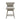 25.75" Light Gray Counter Height Bar Stool
