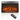 27.2 Black Ultra-Thin Electric Fireplace Insert - Log Set & Realistic Flame