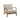 27.5" Modern Cream Upholstered Accent Chair