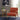 27.5" Modern Deep Orange Upholstered Arm Chair in Wood Frame