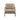 27.5" Modern Taupe Upholstered Accent Chair 