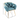 blue accent chair