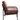 28 PU Leather Armchair Leisure Chair With Black Metal Legs