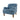 29.50" Tufted Blue Accent Armchair 