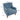 29.50" Tufted Blue Accent Armchair 