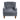 29.50" Tufted Grey Accent Armchair 
