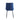 2Pcs Modern Blue Toula Dining Chairs