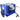 45.7" Blue Air Wheel Bike With Foldable Bicycle Trailer For Dogs