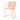 3 Piece Bistro Set Image. 3 Piece outdoor furniture set Matte Coral Chair