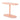 3 Piece Bistro Set Image. 3 Piece outdoor furniture set Oval Table in Coral Finish