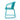 3 Piece Bistro Set Image. 3 Piece outdoor furniture set Teal Chair in Slat Panel Design - Side View