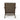 3 Piece Outdoor Furniture Set Image.  3 Piece Patio Set Grey Adirondack-Inspired Cushioned Chair - back view
