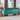 Back View of Green Velvet Sofa