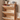 3-Tier Rattan Wooden Shoe Rack
