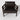 30.7" Mid-Century Modern PU Leather Espresso Accent Chair