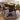 30" Brown Bone-Shaped Cat Scratcher Cardboard Lounge Bed with Recyclable Scratching Pad