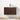 Dark walnut bathroom cabinet