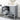 30" Grey Multi-functional Freestanding Bathroom Vanity Cabinet with 2 Doors and Open Shelf
