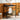 30" Metal Frame Single-sink Bathroom Vanity Storage with Open-shelves