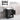 30" Modern Black Freestanding Bathroom Vanity with Two Zinc Alloy Door Handle and a Lower Open Shelf