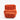 red soft tufted beanbag
