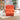 30 Red Fluffy Bean Bag Chair with Memory Foam and Ottoman