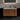30" Etna Striped Walnut Texture Floating Bathroom Vanity with Push Open Drawer and Glossy Ceramic Sink