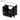 A dimension Image of the 30"W Multifunctional Single Sink Black Freestanding Bathroom Vanity Combo Cabinet with 2 Doors and a Drawer