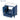 A dimension Image of the 30"W Multifunctional Single Sink Blue Freestanding Bathroom Vanity Combo Cabinet with 2 Doors and a Drawer