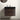 30" Walnut Floating Bathroom Vanity with Black Sink & Drawers