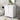 30" White Bathroom Vanity with Sink