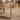 wooden circle living room center table