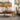 wooden circle living room center table