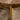 31.29" Retro Splicing Round Wood Coffee Table with Gold Cross Legs