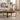 31.29" Retro Splicing Round Wood Coffee Table with Metal Cross Legs