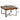 wooden square living room center table