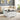 31.50 Farmhouse White Square Wood Coffee Table with Large Storage