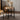 31.50" Vintage Lace Shape Coffee Table with Metal Cross Legs - Set of 2
