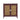 31.5" Boho Red Cabinet Rattan Doors 
