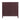 31.5" Boho Red Cabinet Rattan Doors 