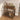 31.5" Rustic Brown Furniture-Style Dog Crate on Wheels with Double Doors and Lift Top