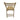 31" Natural-Wood Slatted Folding Event Chair - Set of 4