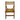 31" Teak Slatted Wood Folding Event Chair - Set of 4