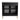 32" Freestanding Black Bathroom Vanity with Ceramic Sink & Two Doors
