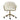 33.46" Modern Beige Velvet Home Office Chair - Adjustable Height & Adjustable Casters