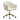 33.46" Modern Beige Velvet Home Office Chair - Adjustable Height & Adjustable Casters