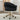 33.46" Modern Black Velvet Home Office Chair - Adjustable Height & Adjustable Casters