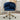 33.46" Modern Blue Velvet Home Office Chair - Adjustable Height & Adjustable Casters