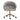 33.46" Modern Grey Velvet Home Office Chair - Adjustable Height & Adjustable Casters