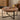 wooden circle living room center table